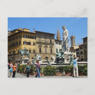 Piazza della Signoria Postkarte