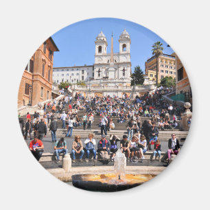 Piazza di Spagna, Rom, Italien Magnet