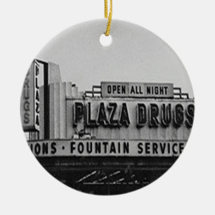 Piazza-Drogen, Vintage Keramikornament
