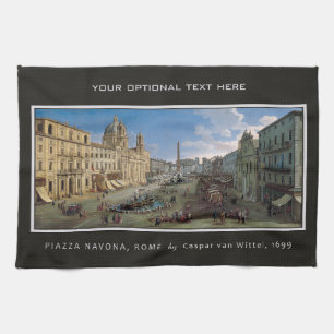 Piazza Navona, Rom Handtuch nach Maß