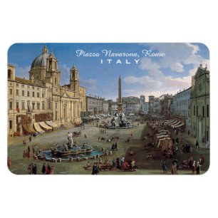Piazza Navona, Rom, Kunsthandwerksmagnet Magnet