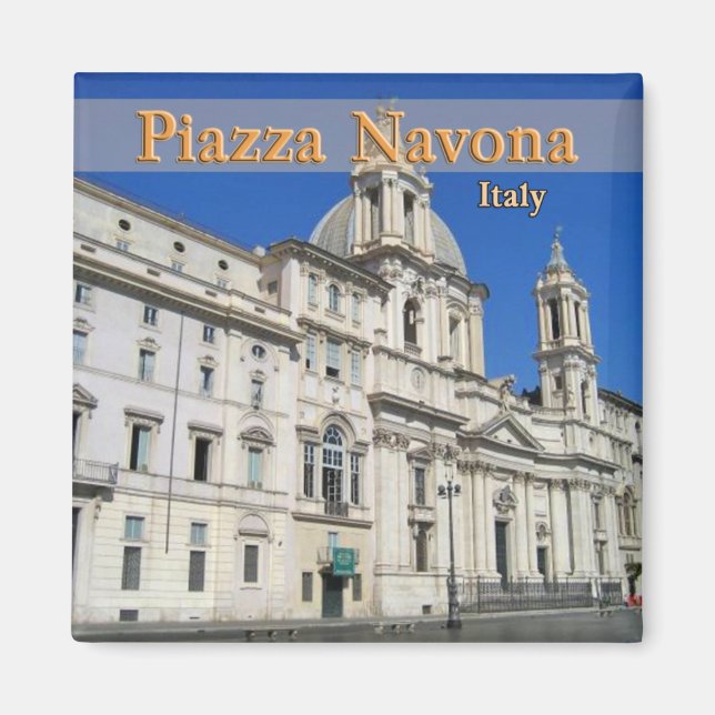 Piazza Novona Magnet (Vorne)