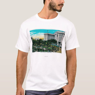 Piazza-Park und US Grant HotelSan Diego, CA T-Shirt