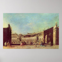 Piazza San Marco a Venezia – Francesco Guardi Poster