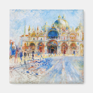 Piazza San Marco, Renoir Magnet