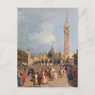 Piazza San Marco, Venedig, c.1760 Postkarte