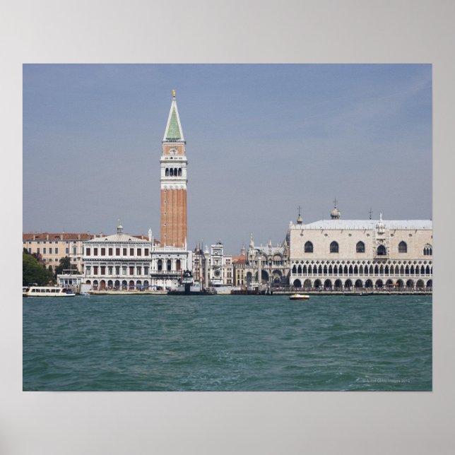Piazza San Marco Venedig Italien Poster (Vorne)