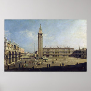 Piazza San Marco, Venedig Poster