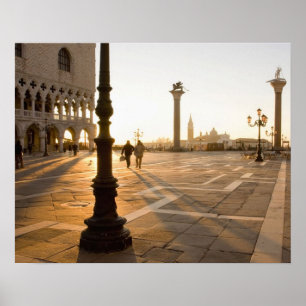 Piazza San Marco Venedig Poster