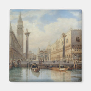 Piazza San Marco Venedig, Salomon Corrodi Magnet