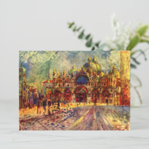 Piazza San Marco, Venedig von Pierre Renoir