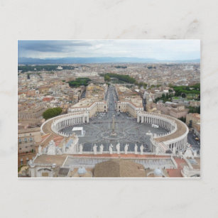 Piazza San Pietro Postkarte