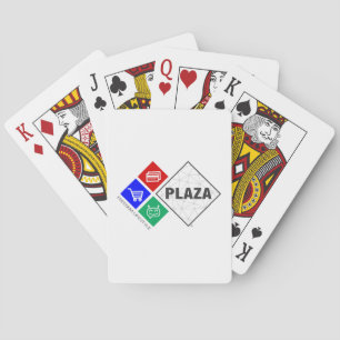 Piazza-Spielkarten, Standardindexgesichter Spielkarten