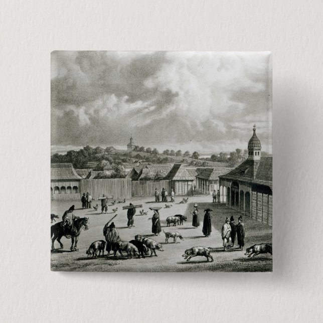 Piazzade San Carlos de Chiloe, 1835] Button (Vorderseite)
