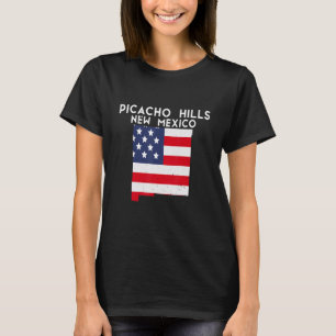PICACHO HÜGEL USA Staat Amerika Reise Neu Mexikani T-Shirt