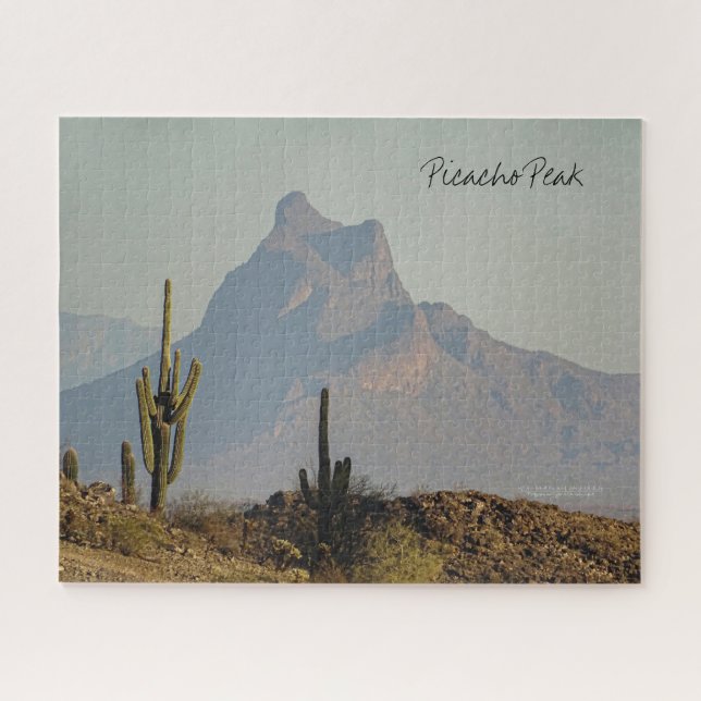 Picacho Peak Arizona Südwestwüste Puzzle (Horizontal)