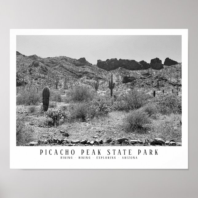 Picacho Peak Staat Park Piazza della Riforma Poster (Vorne)