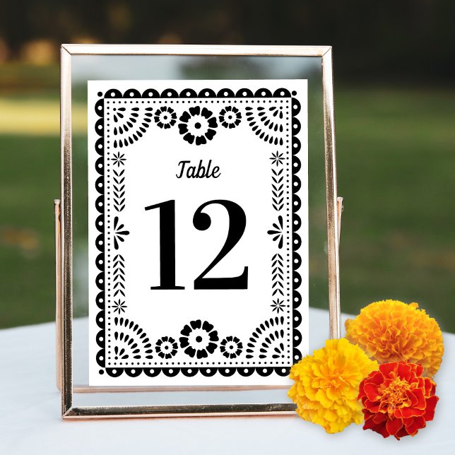 Picado Wedding Tischnummer (Von Creator hochgeladen)