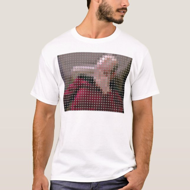 Picard Facepalm Meme pixeldot T-Shirt (Vorderseite)