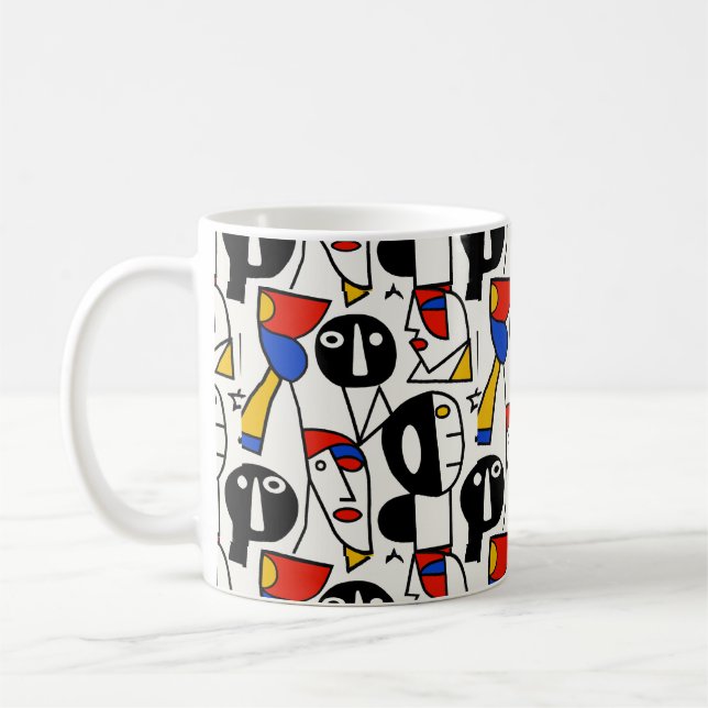 Picasso Faces Kaffeetasse (Links)