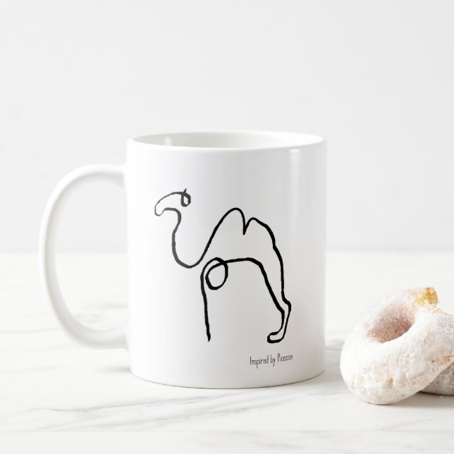 Picasso 'ish tasse (Mit Donut)