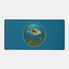 Picasso Triggerfish Ocean Blau Schreibtischunterla Schreibtischunterlage