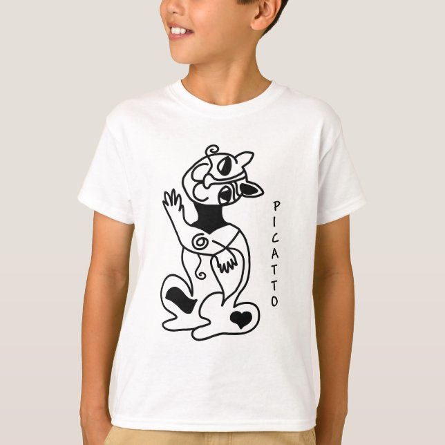 PICATTO auf Licht T-Shirt (Vorderseite)