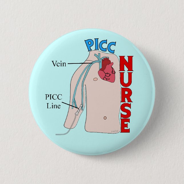 PICC Linie Krankenschwester-anatomische Button (Vorderseite)