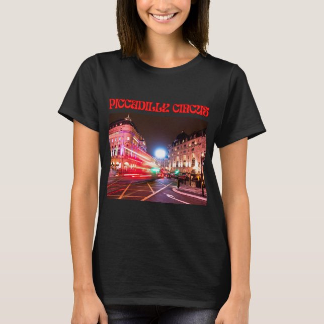 Piccadilly Circus Damen T-Shirt (Vorderseite)