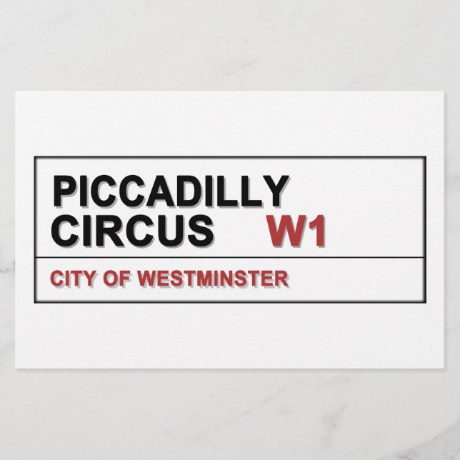 Piccadilly Circus London (Vorderseite)