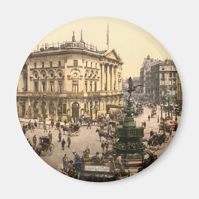 Piccadilly Circus, London, England Magnet (Vorne)