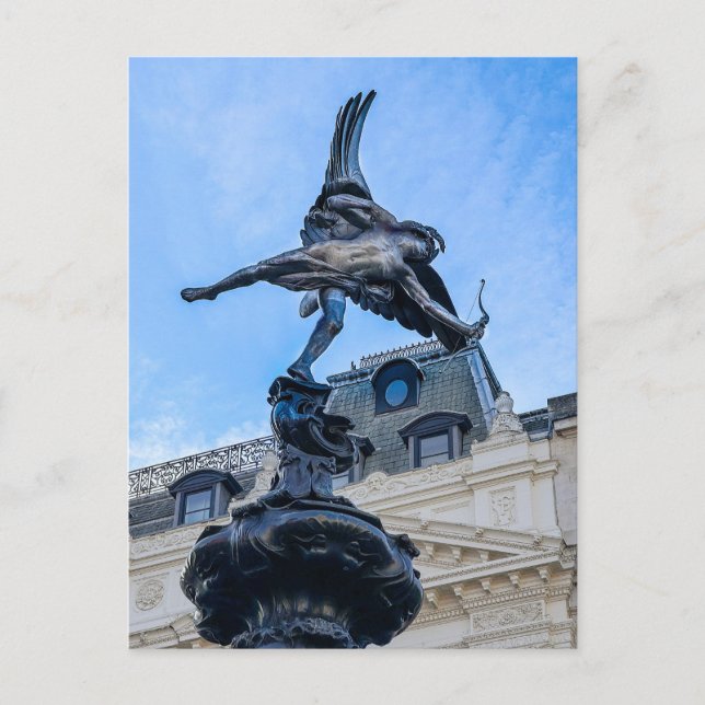 Piccadilly Circus, London UK Postkarte (Vorderseite)