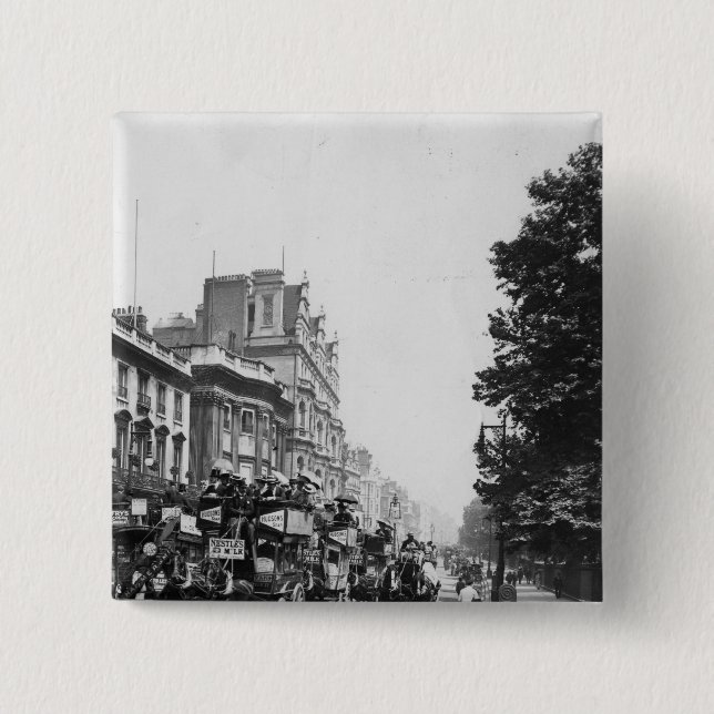 Piccadilly, London Button (Vorderseite)