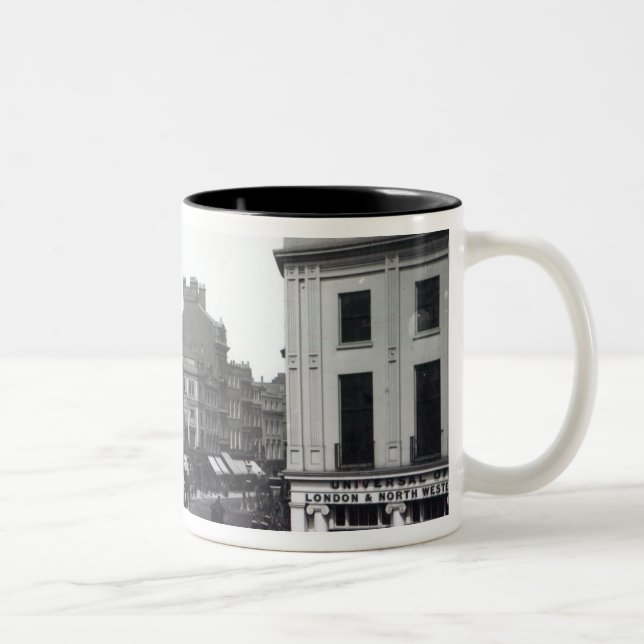 Piccadilly Zirkus Zweifarbige Tasse (Rechts)