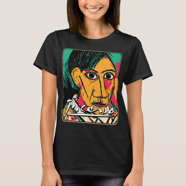Piccaso Abstrakt T - Shirt (Vorderseite)
