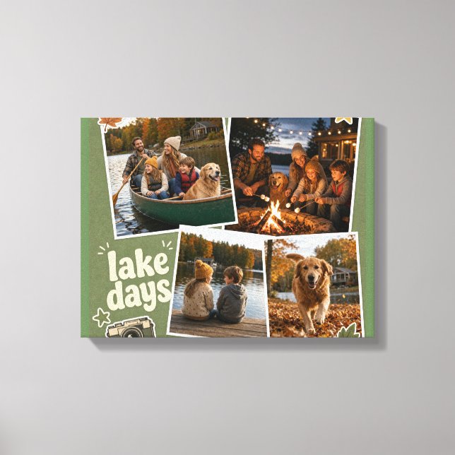 PicCollage Vorlage - Gespannte Leinwand 16x12 Quer (Vorderseite)