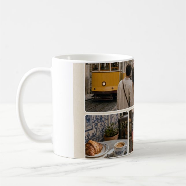 PicCollage Vorlage - Klassischer Becher 11oz Kaffeetasse (Links)