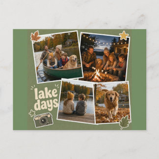 PicCollage-Vorlage - Landschaftspostkarte Postkarte