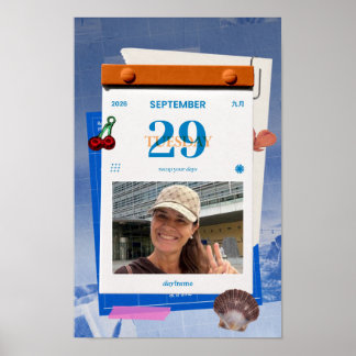 PicCollage Vorlage - Poster 11x17 Hochformat