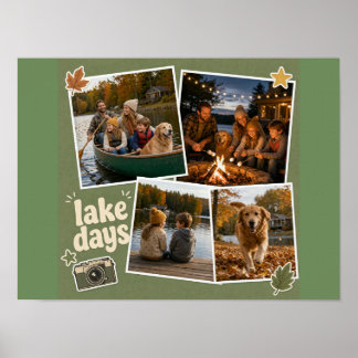 PicCollage Vorlage - Poster 16x12 Querformat