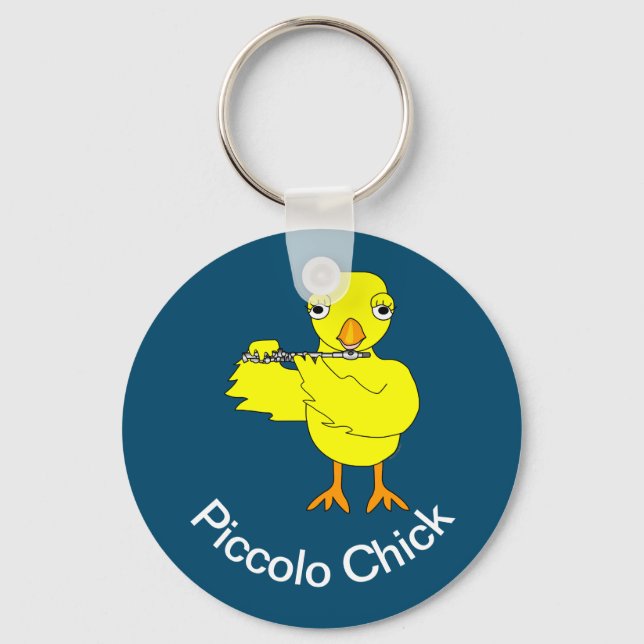 Piccolo Chick Schlüsselanhänger (Vorderseite)