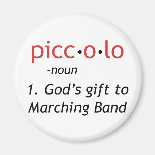 Piccolo Definition Magnet
