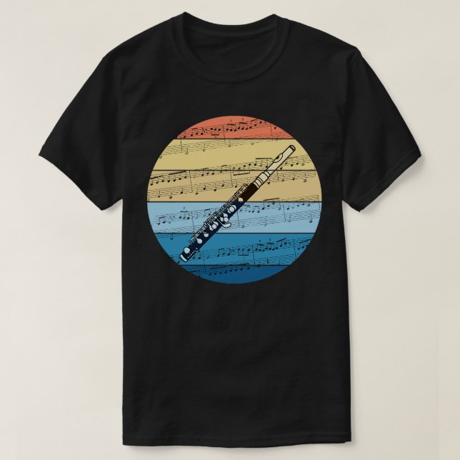 Piccolo Music Noise Piccoloist Summer Festival T-Shirt (Design vorne)