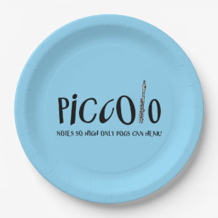 Piccolo Notes so hoch T - Shirt Pappteller