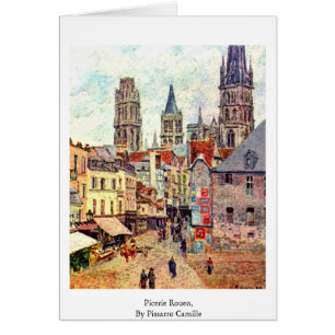 Picerie Rouen, durch Pissarro Camille