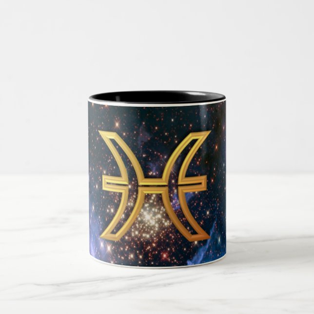 Pices Zweifarbige Tasse (Mittel)