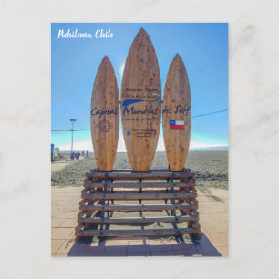 Pichilemu, Chile Postkarte