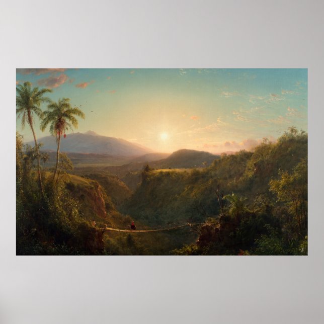 Pichincha Frederic Edwin Church Poster (Vorne)