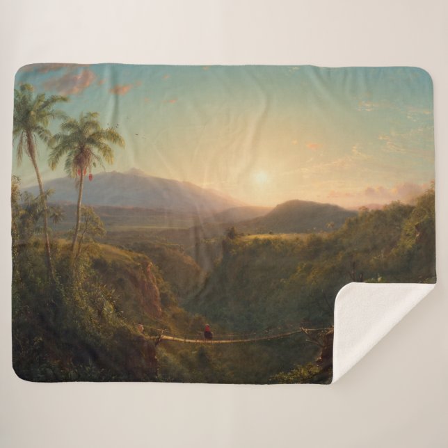 Pichincha Frederic Edwin Church Sherpadecke (Vorderseite (Horizontal))