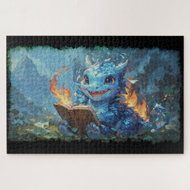 Pichu setzt sich für einen Zauber Puzzle (Horizontal)